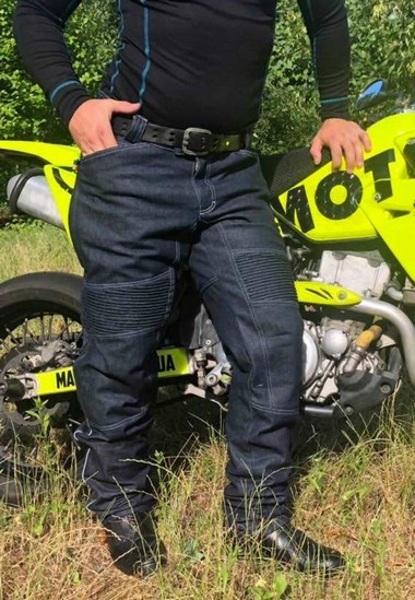 Мотоджинси MAXMOTO (S/M/L/XL/XXL) - Зображення 7