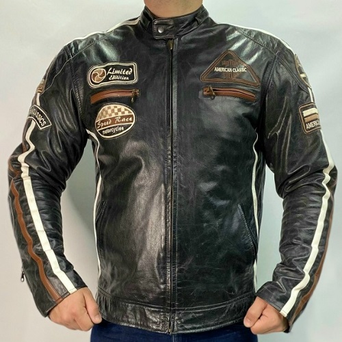 Мотокуртка REAL LEATHER (XL)